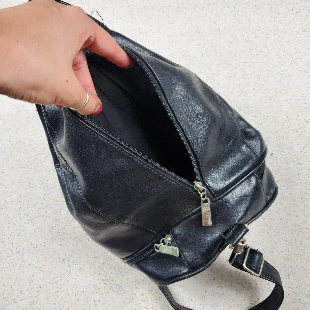 90s y2k cross one shoulder backpack